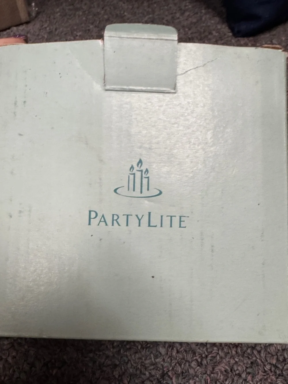 PartyLite P7584 Fusion Deco Topper and Tray - Picture 2 of 3